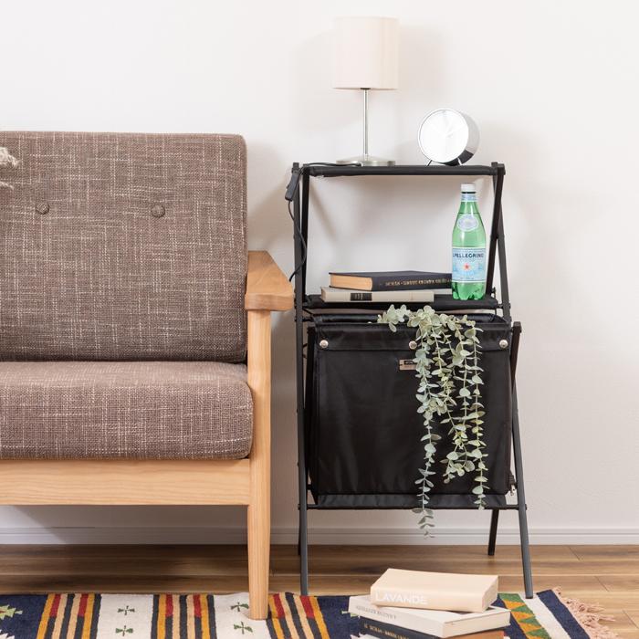 フォールディングマガジンラック インテリア 棚 収納 アウトドア 送料無料 東谷 MIP-99 | 東谷 | 05