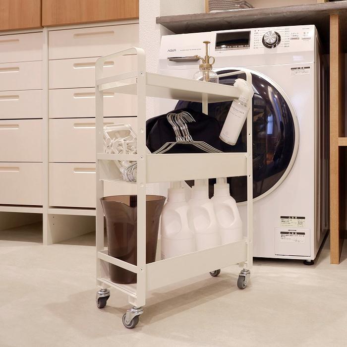 ストレージワゴン 収納 ワゴン キッチン収納 日本製 シンプル 送料無料 東谷 NIT-18 | 東谷 | 03