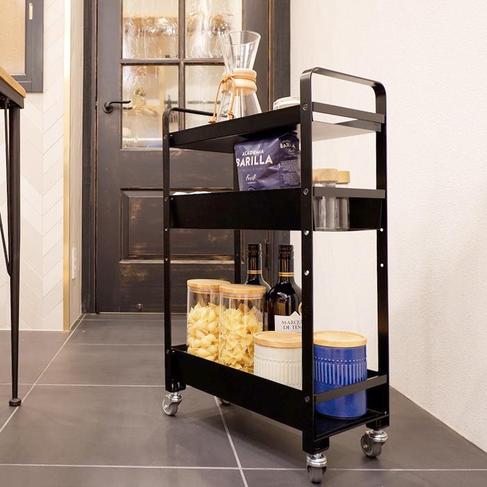 ストレージワゴン 収納 ワゴン キッチン収納 日本製 シンプル 送料無料 東谷 NIT-18 | 東谷 | 04