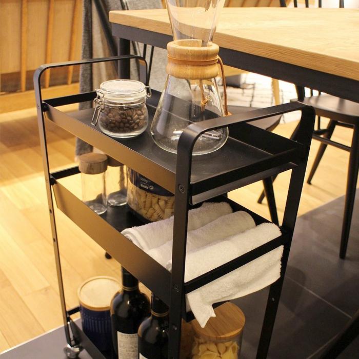 ストレージワゴン 収納 ワゴン キッチン収納 日本製 シンプル 送料無料 東谷 NIT-18 | 東谷 | 05