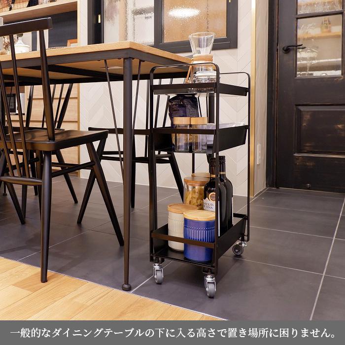 ストレージワゴン 収納 ワゴン キッチン収納 日本製 シンプル 送料無料 東谷 NIT-18 | 東谷 | 09