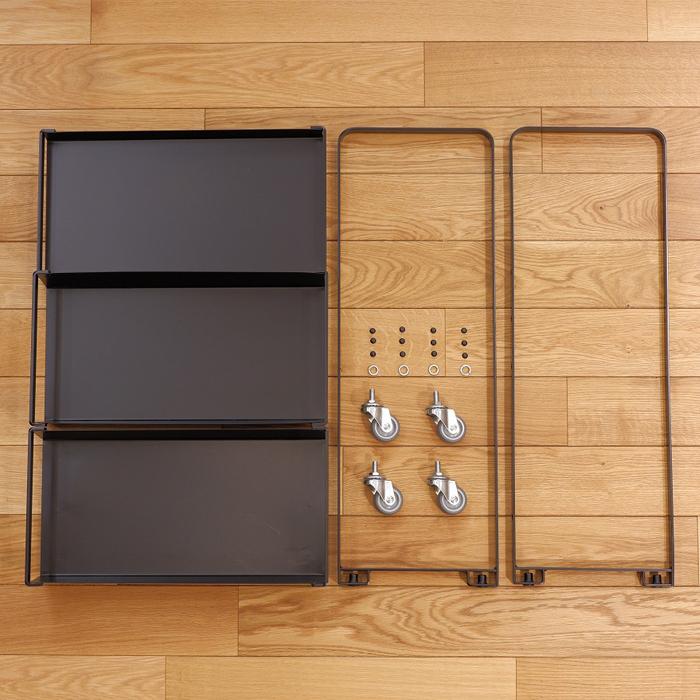 ストレージワゴン 収納 ワゴン キッチン収納 日本製 シンプル 送料無料 東谷 NIT-18 | 東谷 | 10