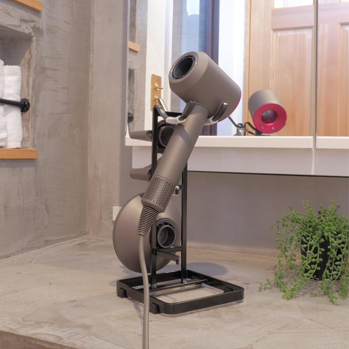 マルチドライヤースタンド 収納 ドライヤー スタンド シンプル  送料無料 東谷 NIT-22 |  | 03