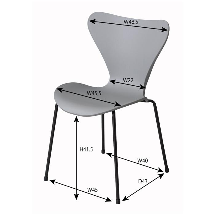 チェア  カイルチェア 椅子 スタッキング インテリア 送料無料 東谷 PC-983 | 東谷 | 19