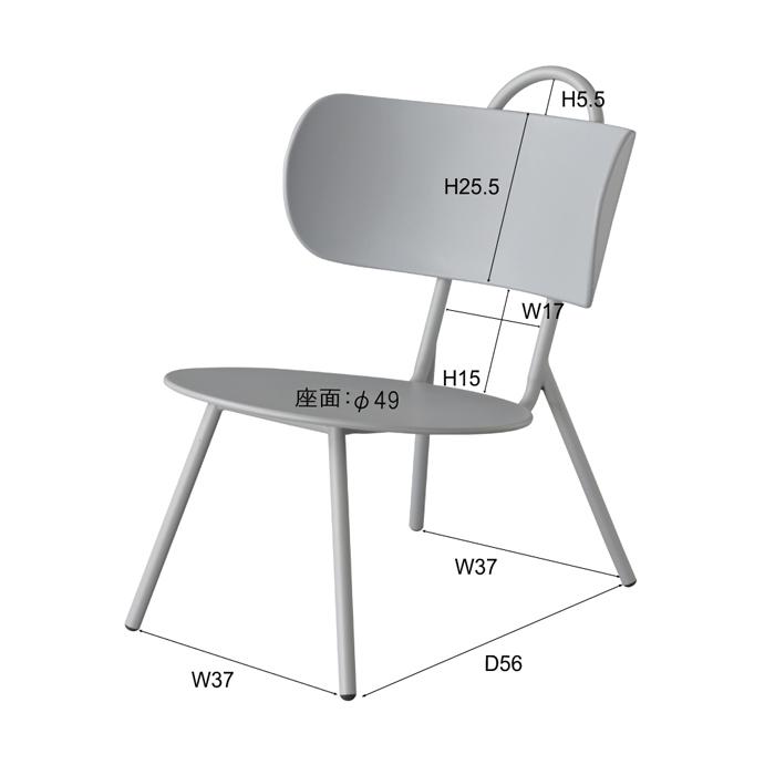 チェア  ローチェア マオリ 椅子 49cm インテリア 送料無料 東谷 PC-984 | 東谷 | 18