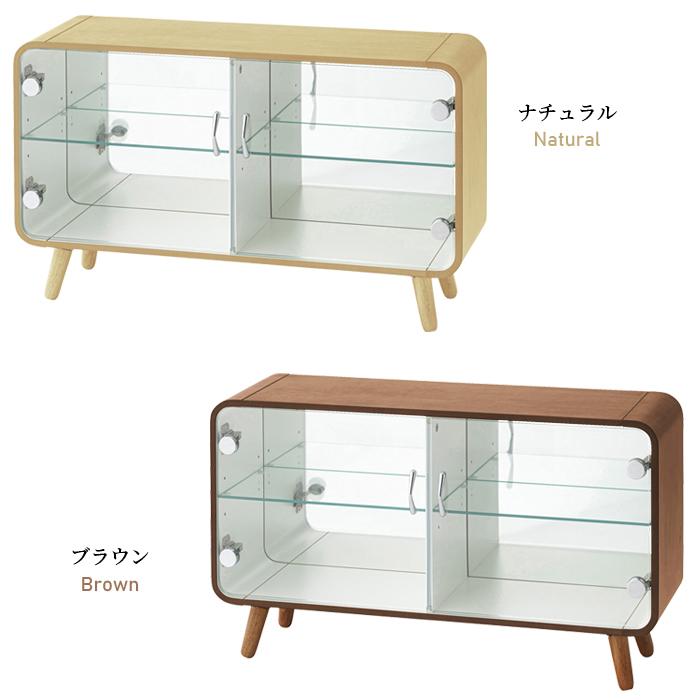 コレクションシェルフ ロータイプ 2段 棚 収納 送料無料 東谷 PT-613 | 東谷 | 19