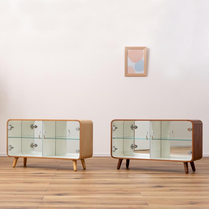 コレクションシェルフ ロータイプ 2段 棚 収納 送料無料 東谷 PT-613 | 東谷 | 03