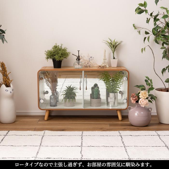 コレクションシェルフ ロータイプ 2段 棚 収納 送料無料 東谷 PT-613 | 東谷 | 09