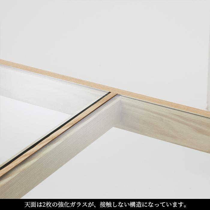 東谷 ガラステーブル 机 家具 テーブル ひとり暮らし センターテーブル