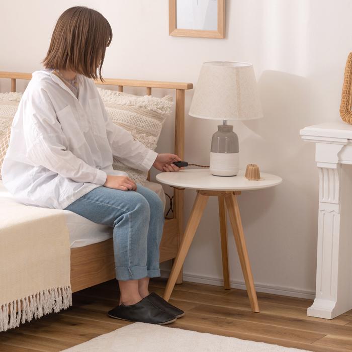 ラウンドサイドテーブル テーブル 机 家具 木 サイドテーブル 送料無料 東谷 TAP-005 | 東谷 | 01