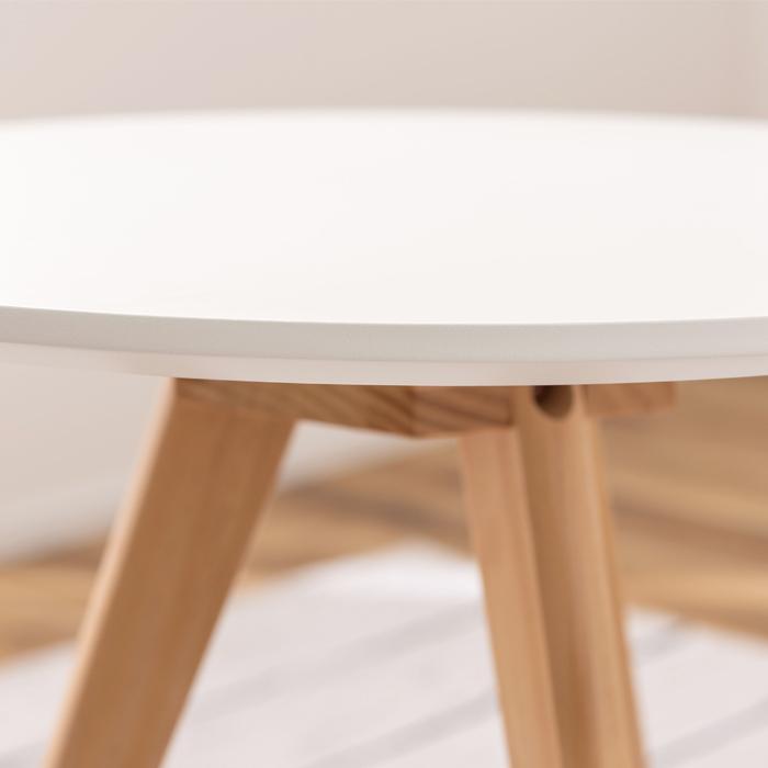 ラウンドサイドテーブル テーブル 机 家具 木 サイドテーブル 送料無料 東谷 TAP-005 | 東谷 | 03
