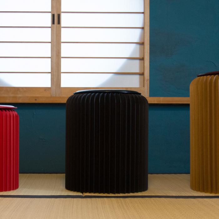 デュコテ L スツール Ducote 折畳み 椅子 紙製 |  | 07