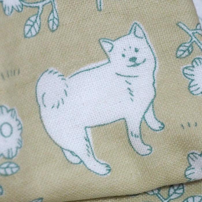 クロム　ハンカチ　ネコちゃん 柴犬さん柄　19枚 楽天市場】ガーゼ タオル ハンカチ 柴犬 豆しば 可愛い ワン