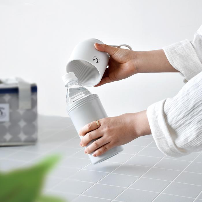 kinos ペットボトルクーラー 保冷 真空二重 保冷ボトル 夏 現代百貨 A702 |  | 05