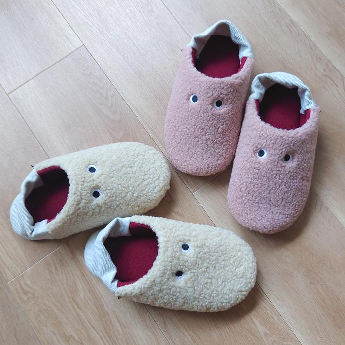 ルームシューズ レディース pegoppa スリッパ 2way バブーシュ シープボア 目 現代百貨 A703 |  | 05