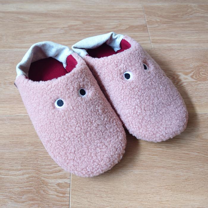 ルームシューズ レディース pegoppa スリッパ 2way バブーシュ シープボア 目 現代百貨 A703 |  | 08