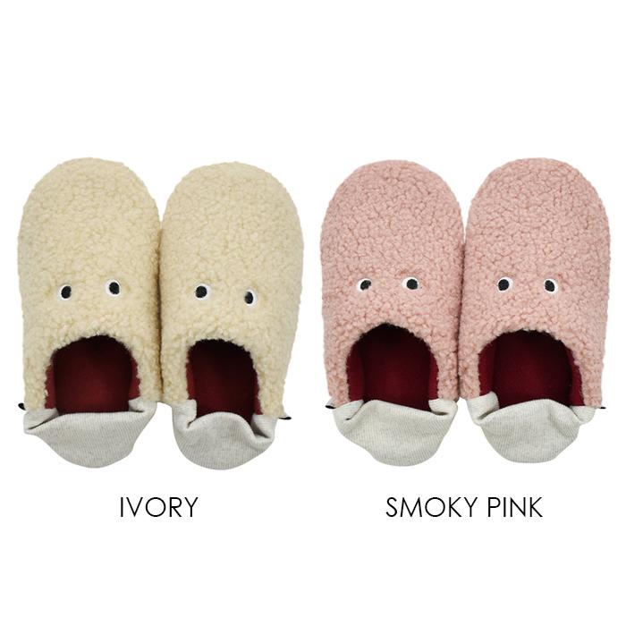 ルームシューズ キッズ pegoppa スリッパ 2way バブーシュ 目 かわいい 現代百貨 A705 |  | 12