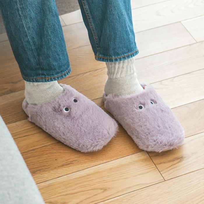 ルームシューズ レディース pegoppa スリッパ 2way バブーシュ 目 現代百貨 A706 |  | 05