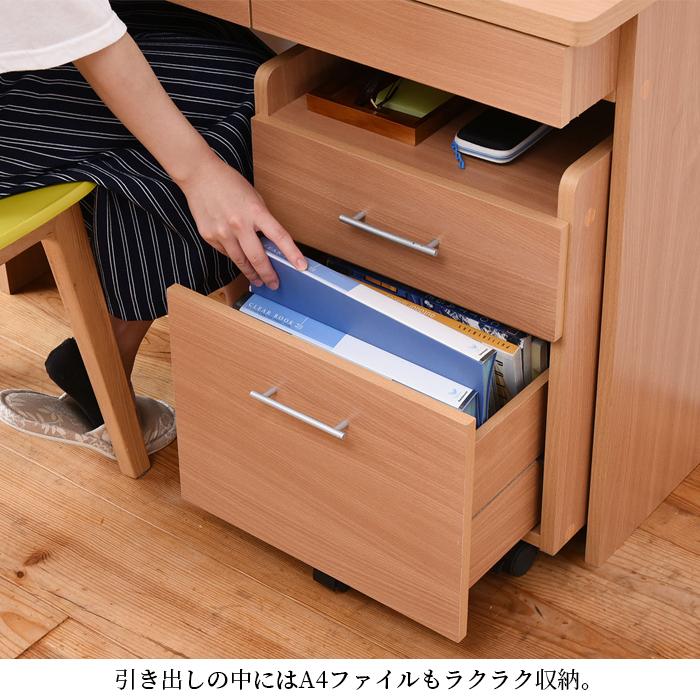 JK-PLAN（ジェイケイ・プラン） デスク3点セット 収納 チェスト ラック