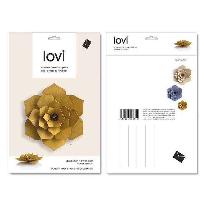 lovi（ロヴィ） デコフラワー 花 北欧 インテリア 工作 メッセージ