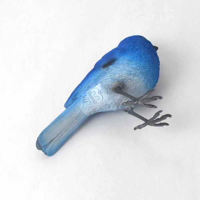 magnet ブルーバード 青い鳥 鳥 インテリア 置き物 BLUE BIRD 文具