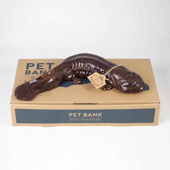 magnet PET BANK オオサンショウウオ 貯金箱 インテリア 置き物 絶滅