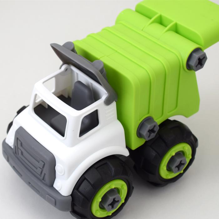 magnet DIY TRUCK BOX グリーン おもちゃ 知育 玩具 組み立て 6歳以上