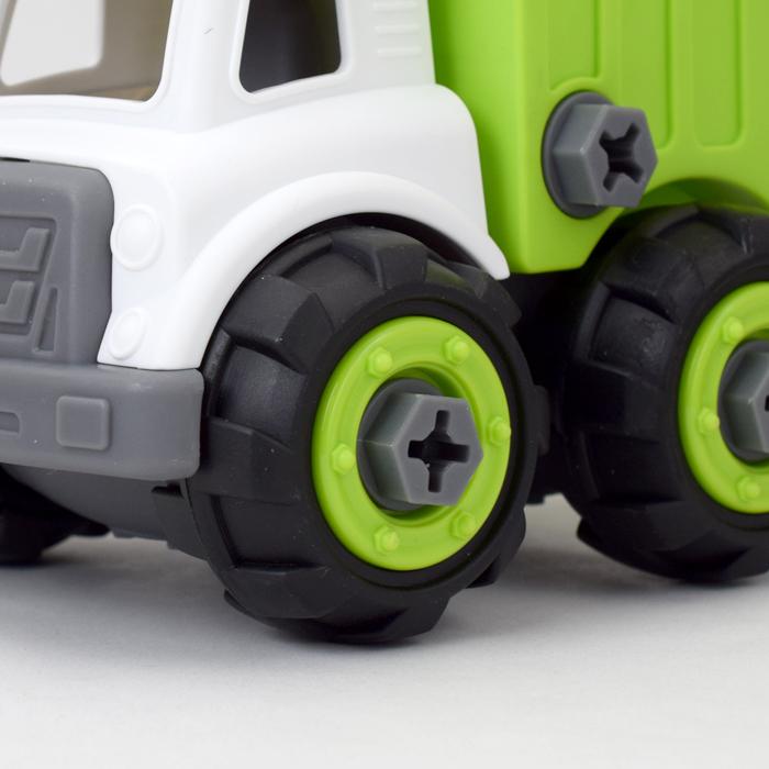 magnet DIY TRUCK BOX グリーン おもちゃ 知育 玩具 組み立て 6歳以上