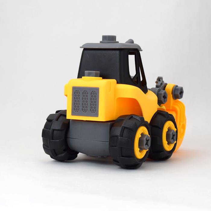 magnet DIY TRUCK BOX イエロー おもちゃ 知育 玩具 組み立て 6歳以上