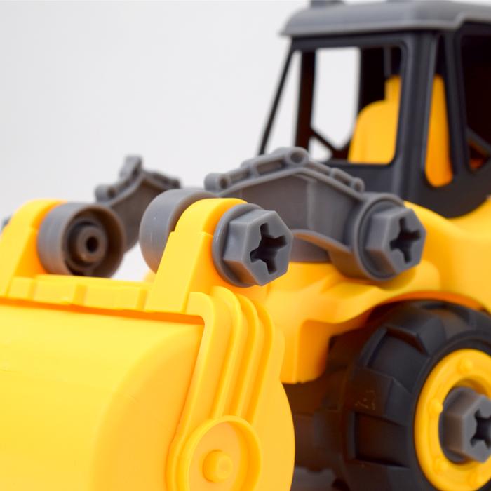 magnet DIY TRUCK BOX イエロー おもちゃ 知育 玩具 組み立て 6歳以上