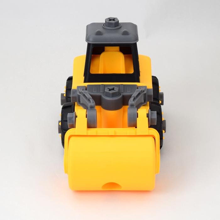 magnet DIY TRUCK BOX イエロー おもちゃ 知育 玩具 組み立て 6歳以上