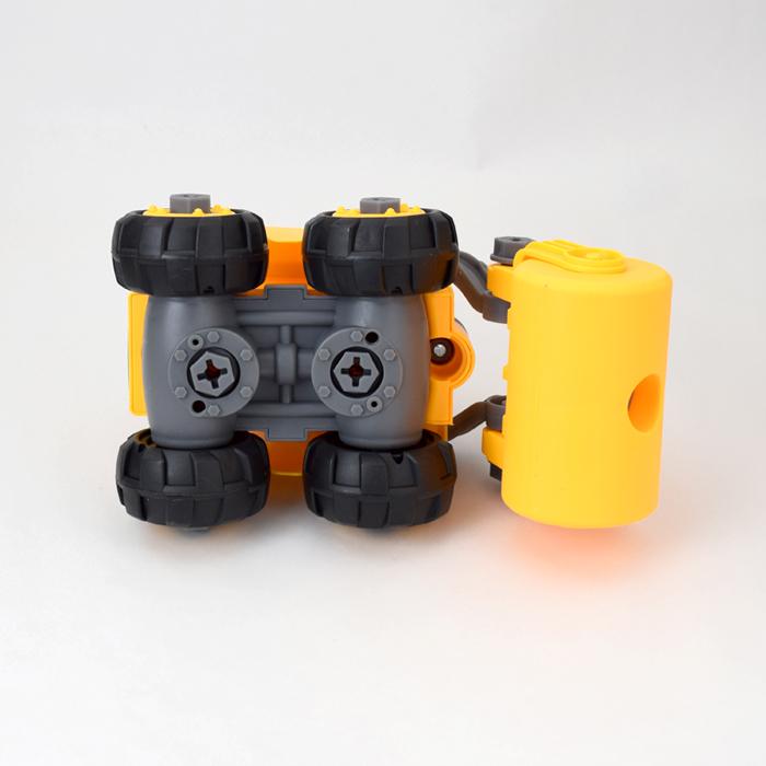 magnet DIY TRUCK BOX イエロー おもちゃ 知育 玩具 組み立て 6歳以上