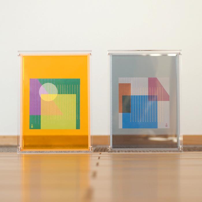 magnet 写真立て フォトフレーム 透明 AMS-02 アクリル