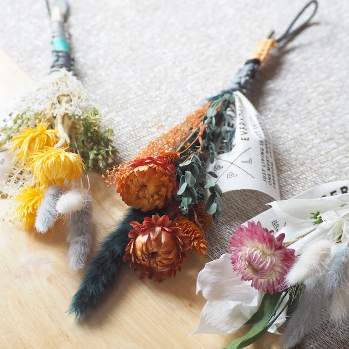 magnet ブーケ PFEL スワッグ プリザーブドフラワー パラコード