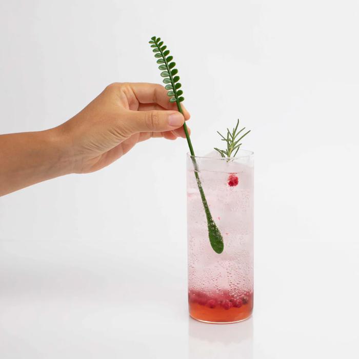 magnet LEAF STIRRER doodoo マドラー 植物標本 magnet DO001