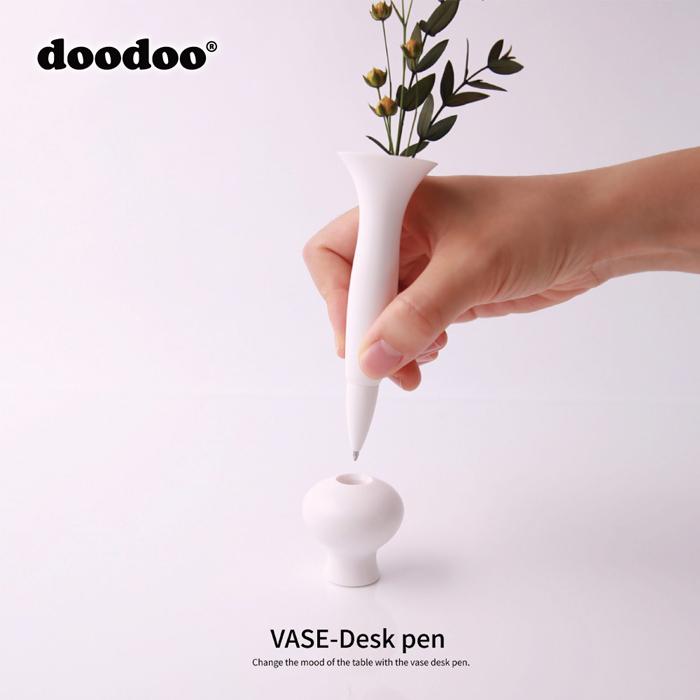 magnet VASE Desk Pen doodoo ペン ボールペン 花瓶 一輪差し 花器