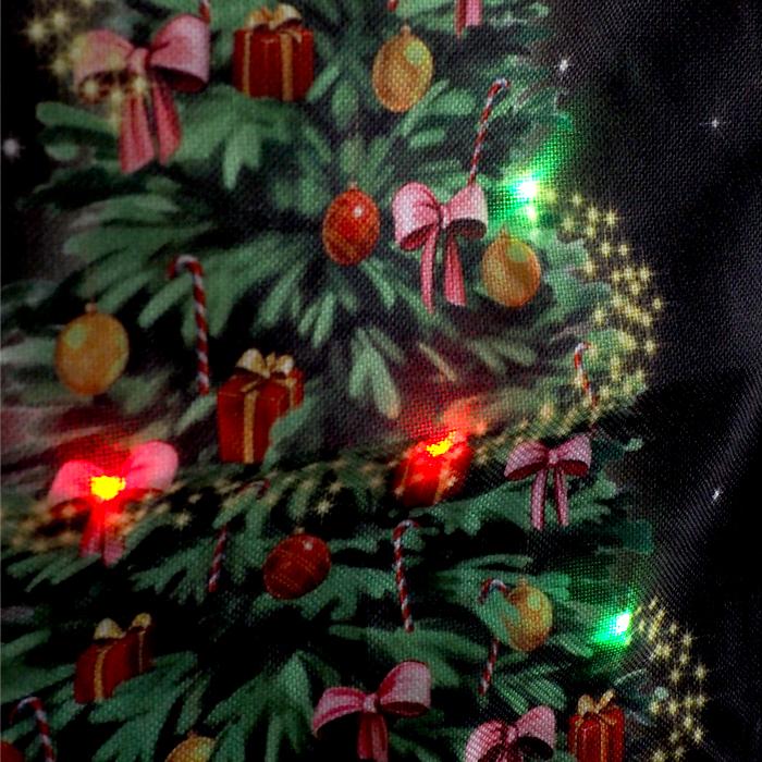 LEDウォールタペストリー デコレーションツリー クリスマス タペストリー ツリー ノースクリスマス 北欧 丸和貿易 4009132 | 丸和貿易 | 04