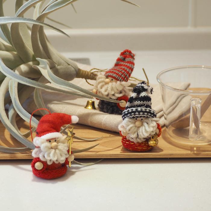 ノルドサンタ セット クリスマス 3体セット オーナメント サンタ サンタクロース ノースクリスマス 北欧 丸和貿易 4009141 | 丸和貿易 | 04