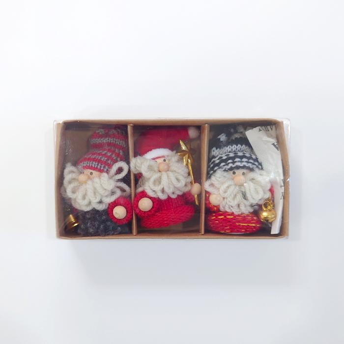 ノルドサンタ セット クリスマス 3体セット オーナメント サンタ サンタクロース ノースクリスマス 北欧 丸和貿易 4009141 | 丸和貿易 | 07