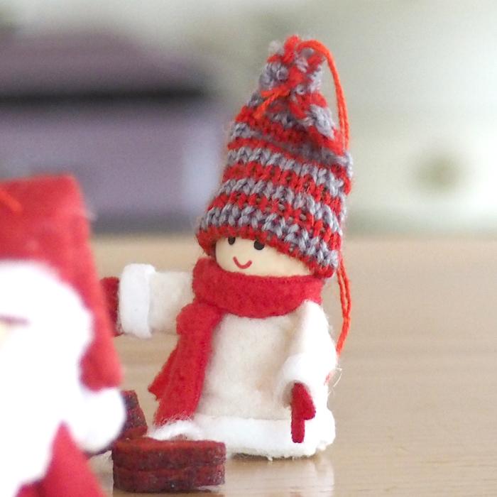 スノーフレンズ クリスマス サンタクロース スノーマン オーナメント 北欧 丸和貿易 747226 | 丸和貿易 | 03