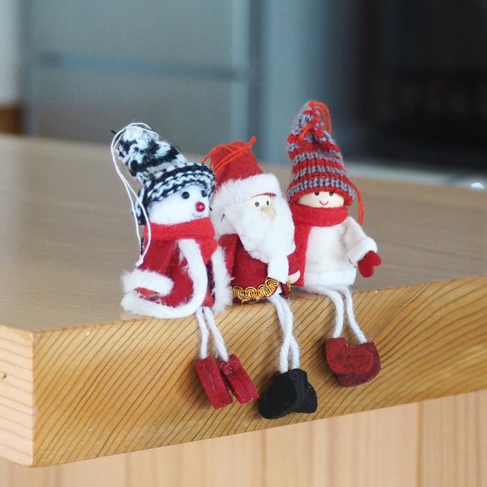 スノーフレンズ クリスマス サンタクロース スノーマン オーナメント 北欧 丸和貿易 747226 | 丸和貿易 | 05