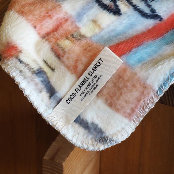 フランネル フリースブランケット チベタンタイガー ブランケット 防寒 FLANNEL FLEECE BLANKET POST GENERAL | POST GENERAL | 11