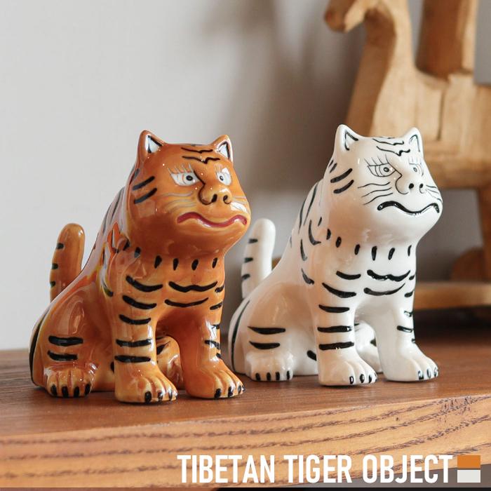 チベタン タイガーオブジェ 置き物 インテリア TIBETAN TIGER OBJECT 縁起物 POST GENERAL | POST GENERAL