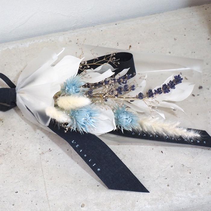 リボンスワッグ フラワーアレンジ ドライフラワー 花 飾り プレゼント