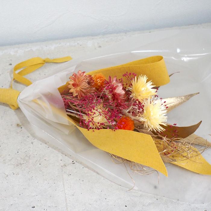 リボンスワッグ フラワーアレンジ ドライフラワー 花 飾り プレゼント