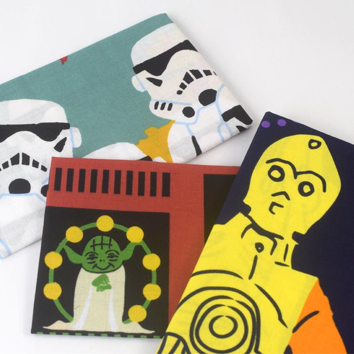 STAR WARS スター・ウォーズ 手ぬぐい 5枚セット 日本の四季と