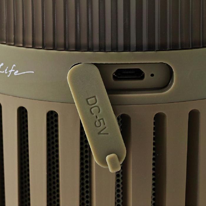 スパイス 防塵 防水  ゆらぎ カプセル スピーカー カーキ CS2020KH Amazon.co.jp: SPICE OF LIFE(スパイス) お風呂でリラックス
