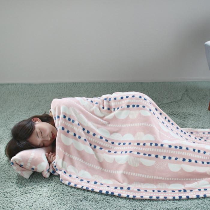 SPICE of Life ふわふわピローケット トゥントゥリ ブランケット