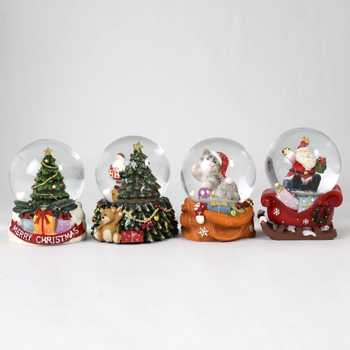 SPICE of Life スノードーム サンタ クリスマス ネコ 飾り spice