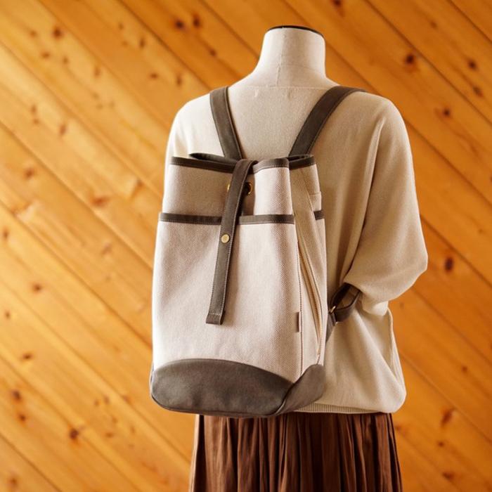 バレル バッグ リュック 帆布 おしゃれ かわいい 丈夫 Trocco バレル バッグ リュック 帆布 おしゃれ かわいい 丈夫 Trocco
